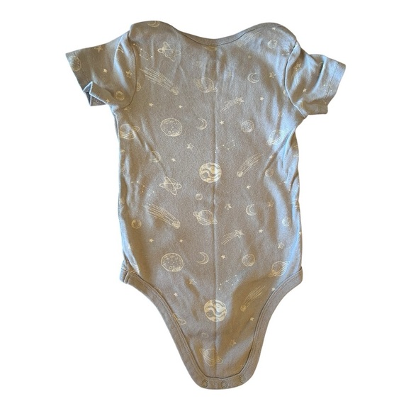 Adorable Star and Stripe Bodysuit Collection - Cream, Gray, Black - Picture 7 of 11